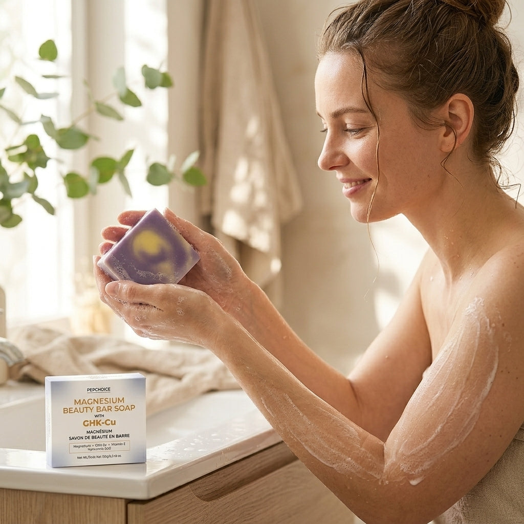 GHK-Cu Peptide Beauty Bar: Buy 2, Get 1 FREE